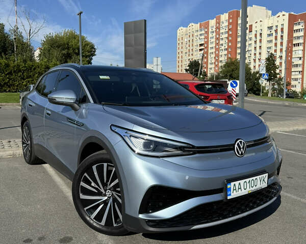 Синий Фольксваген ID.4 X, объемом двигателя 0 л и пробегом 54 тыс. км за 24500 $, фото 1 на Automoto.ua