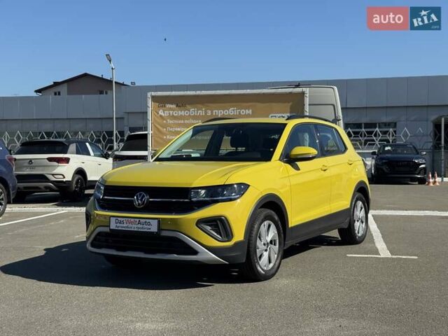 Жовтий Фольксваген T-Cross, об'ємом двигуна 1 л та пробігом 20 тис. км за 22200 $, фото 1 на Automoto.ua