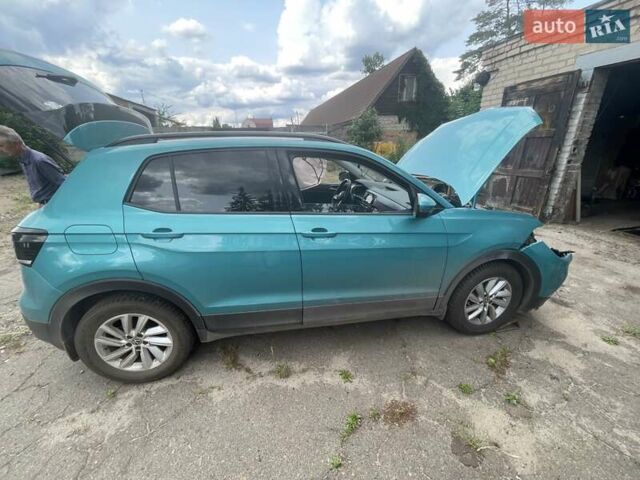 Синій Фольксваген T-Cross, об'ємом двигуна 1 л та пробігом 19 тис. км за 14500 $, фото 1 на Automoto.ua