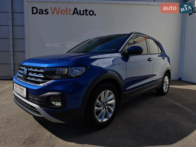 Синий Фольксваген T-Cross, объемом двигателя 1 л и пробегом 25 тыс. км за 17787 $, фото 1 на Automoto.ua