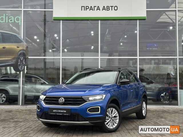 Синий Фольксваген Ти-Рок, объемом двигателя 1.5 л и пробегом 96 тыс. км за 23300 $, фото 1 на Automoto.ua