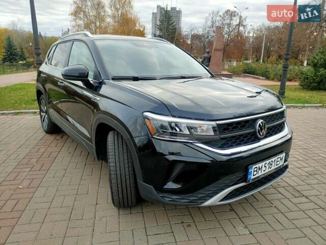 Черный Фольксваген Таос, объемом двигателя 1.5 л и пробегом 55 тыс. км за 20500 $, фото 1 на Automoto.ua