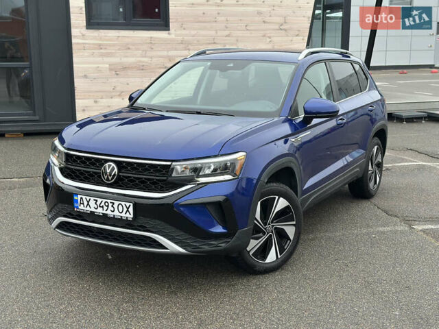 Синий Фольксваген Таос, объемом двигателя 1.5 л и пробегом 7 тыс. км за 22900 $, фото 1 на Automoto.ua