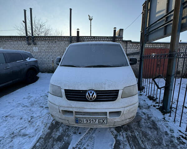 Белый Фольксваген Transporter, объемом двигателя 2.5 л и пробегом 460 тыс. км за 4350 $, фото 1 на Automoto.ua