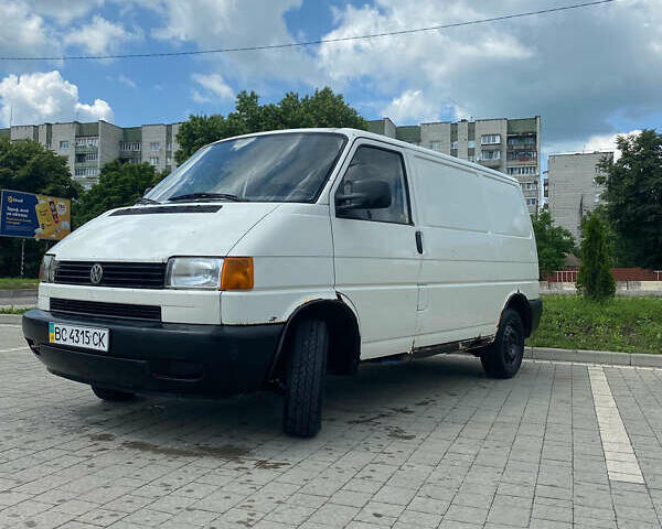 Белый Фольксваген Transporter, объемом двигателя 1.9 л и пробегом 321 тыс. км за 3100 $, фото 1 на Automoto.ua