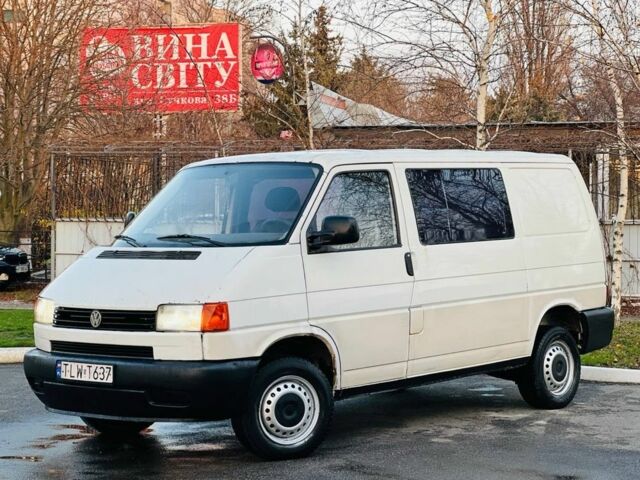 Білий Фольксваген Transporter, об'ємом двигуна 1.9 л та пробігом 200 тис. км за 3650 $, фото 1 на Automoto.ua