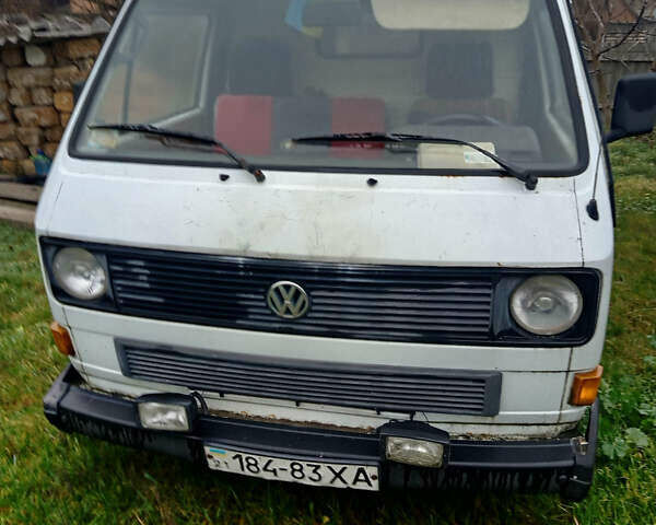 Белый Фольксваген Transporter, объемом двигателя 1.9 л и пробегом 271 тыс. км за 1000 $, фото 1 на Automoto.ua