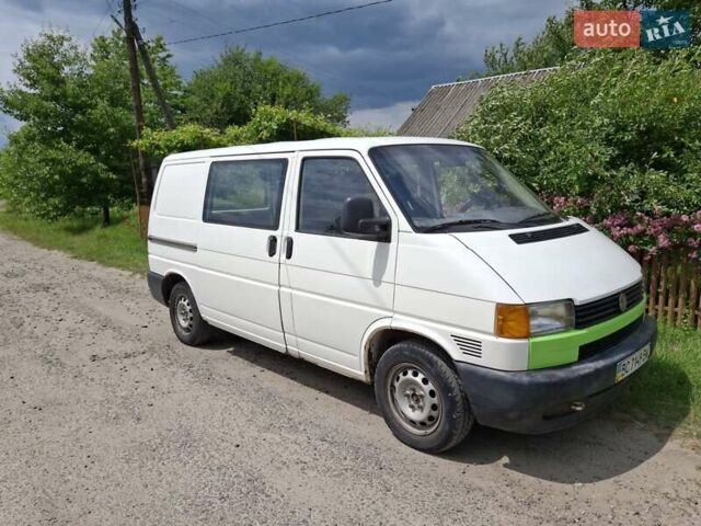 Белый Фольксваген Transporter, объемом двигателя 1.9 л и пробегом 605 тыс. км за 6000 $, фото 1 на Automoto.ua