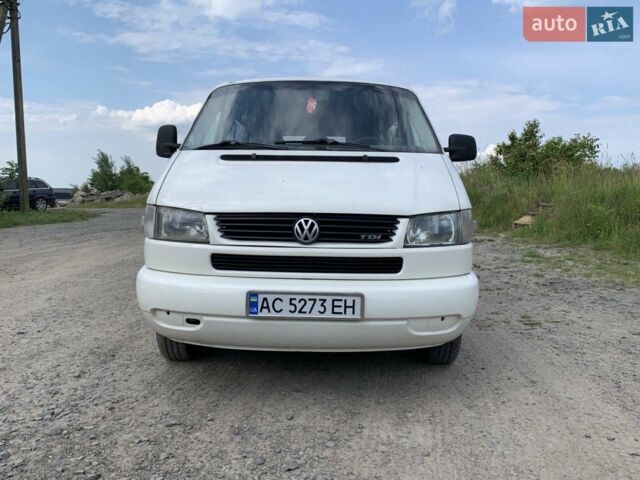 Білий Фольксваген Transporter, об'ємом двигуна 2.5 л та пробігом 454 тис. км за 7600 $, фото 1 на Automoto.ua