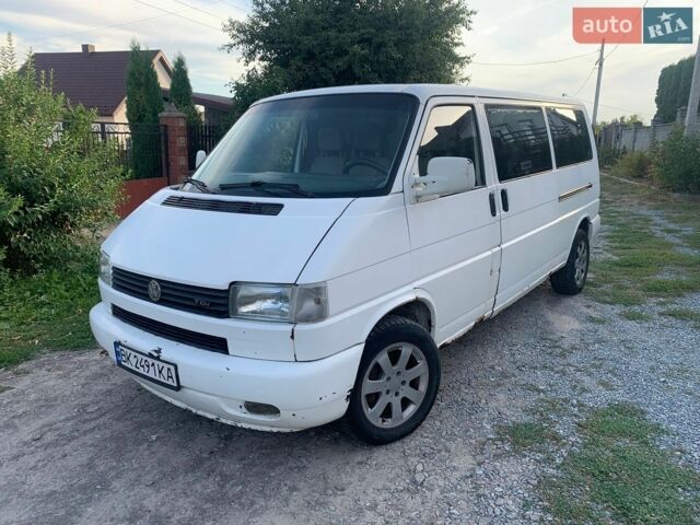 Білий Фольксваген Transporter, об'ємом двигуна 2.5 л та пробігом 478 тис. км за 4555 $, фото 1 на Automoto.ua