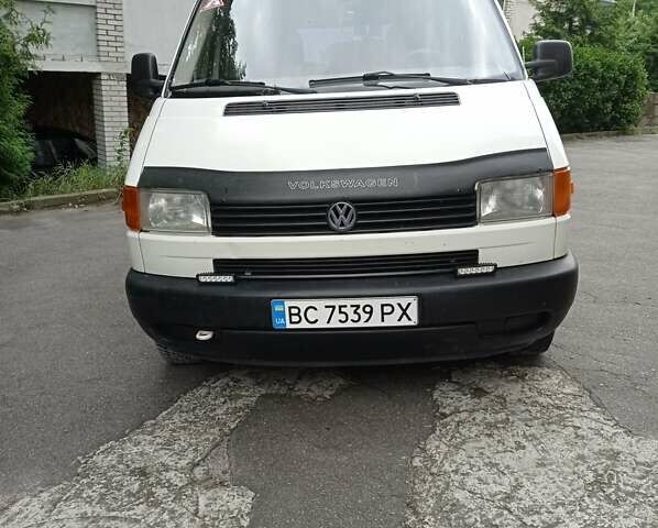 Белый Фольксваген Transporter, объемом двигателя 1.9 л и пробегом 355 тыс. км за 7999 $, фото 1 на Automoto.ua