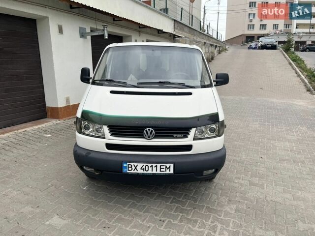 Белый Фольксваген Transporter, объемом двигателя 2.5 л и пробегом 395 тыс. км за 7500 $, фото 1 на Automoto.ua