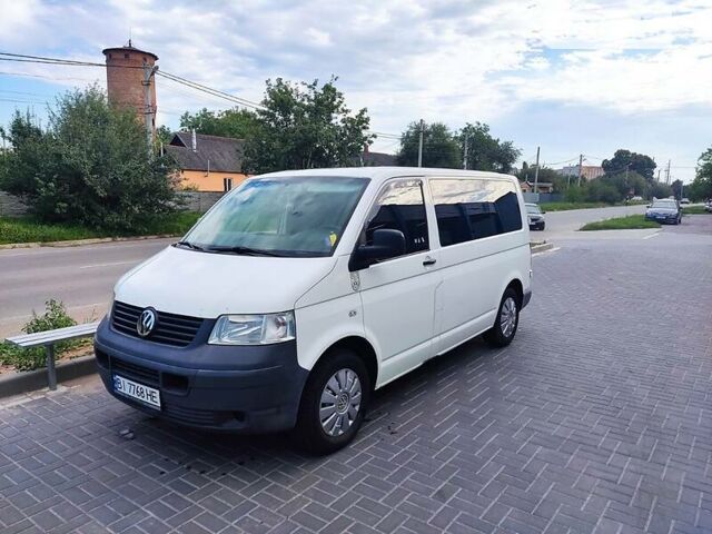 Белый Фольксваген Transporter, объемом двигателя 2.5 л и пробегом 340 тыс. км за 7500 $, фото 1 на Automoto.ua