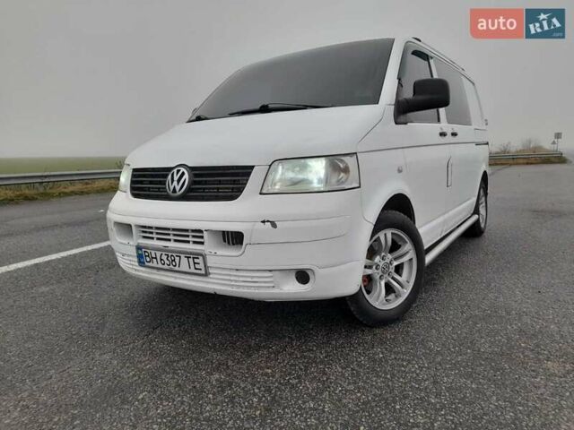 Белый Фольксваген Transporter, объемом двигателя 1.9 л и пробегом 455 тыс. км за 7300 $, фото 1 на Automoto.ua