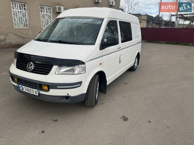 Белый Фольксваген Transporter, объемом двигателя 1.98 л и пробегом 190 тыс. км за 6800 $, фото 1 на Automoto.ua