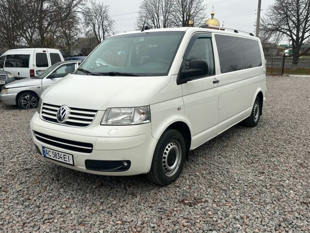 Белый Фольксваген Transporter, объемом двигателя 2.5 л и пробегом 385 тыс. км за 7900 $, фото 1 на Automoto.ua
