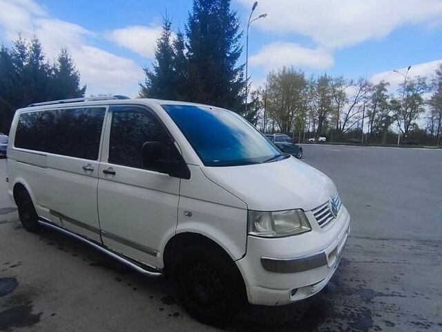 Белый Фольксваген Transporter, объемом двигателя 2.5 л и пробегом 480 тыс. км за 5250 $, фото 1 на Automoto.ua