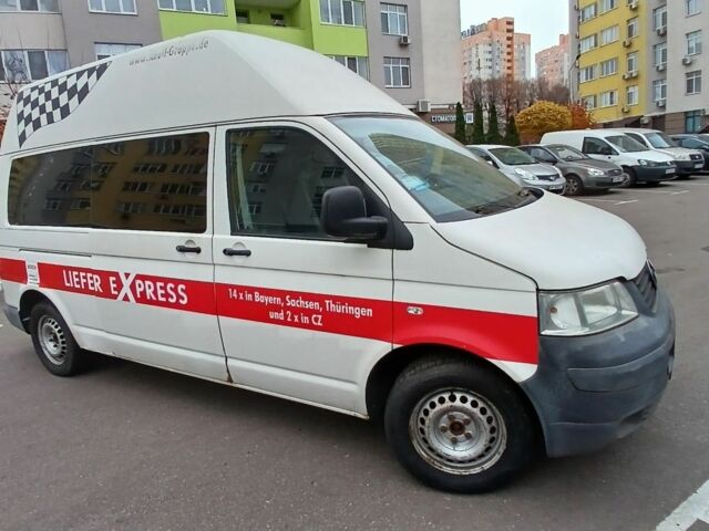 Белый Фольксваген Transporter, объемом двигателя 1.9 л и пробегом 260 тыс. км за 6500 $, фото 1 на Automoto.ua