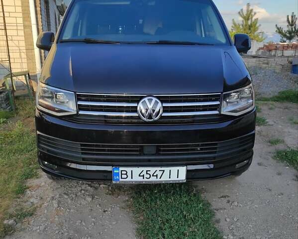 Черный Фольксваген Transporter, объемом двигателя 2 л и пробегом 226 тыс. км за 24000 $, фото 1 на Automoto.ua