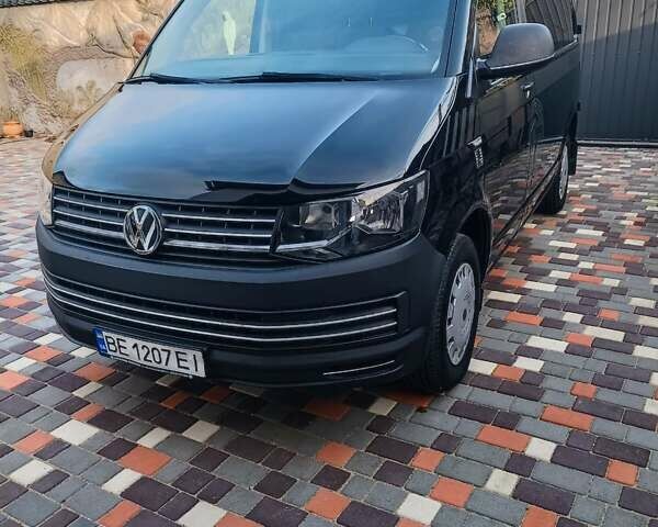 Черный Фольксваген Transporter, объемом двигателя 1.97 л и пробегом 209 тыс. км за 20500 $, фото 1 на Automoto.ua