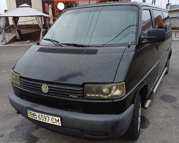Чорний Фольксваген Transporter, об'ємом двигуна 2.46 л та пробігом 360 тис. км за 5100 $, фото 1 на Automoto.ua