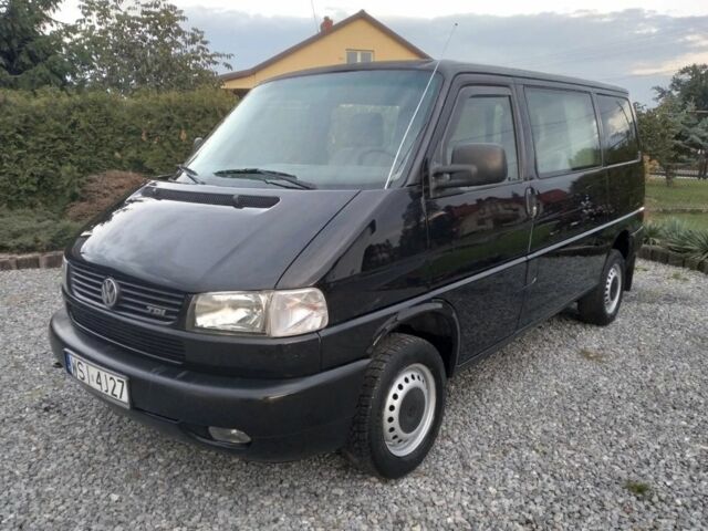 Черный Фольксваген Transporter, объемом двигателя 1.9 л и пробегом 247 тыс. км за 2400 $, фото 1 на Automoto.ua