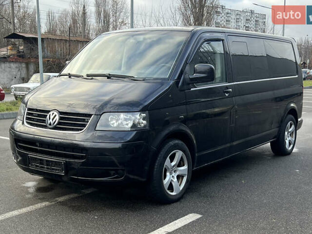 Черный Фольксваген Transporter, объемом двигателя 2.5 л и пробегом 370 тыс. км за 9400 $, фото 1 на Automoto.ua