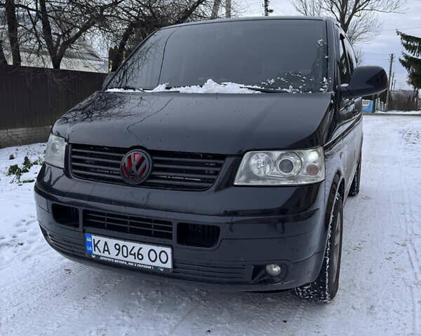 Чорний Фольксваген Transporter, об'ємом двигуна 2.5 л та пробігом 485 тис. км за 10700 $, фото 1 на Automoto.ua