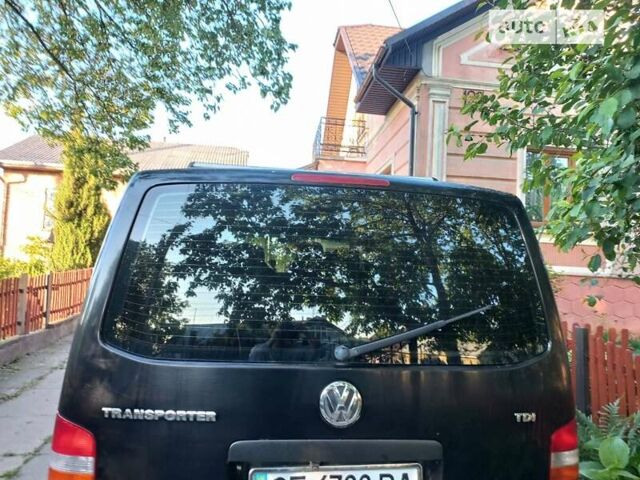 Черный Фольксваген Transporter, объемом двигателя 1.98 л и пробегом 190 тыс. км за 9200 $, фото 1 на Automoto.ua
