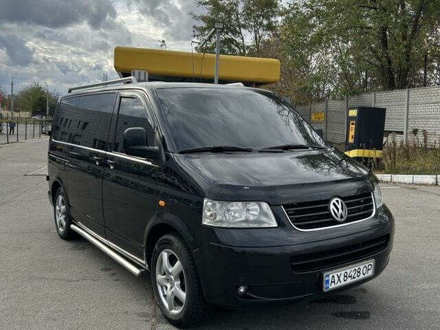 Черный Фольксваген Transporter, объемом двигателя 2.5 л и пробегом 270 тыс. км за 12000 $, фото 1 на Automoto.ua