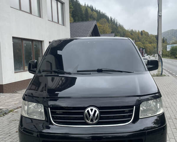 Черный Фольксваген Transporter, объемом двигателя 2.5 л и пробегом 321 тыс. км за 12100 $, фото 1 на Automoto.ua