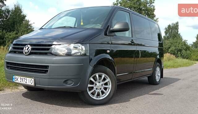 Черный Фольксваген Transporter, объемом двигателя 1.97 л и пробегом 260 тыс. км за 14900 $, фото 1 на Automoto.ua