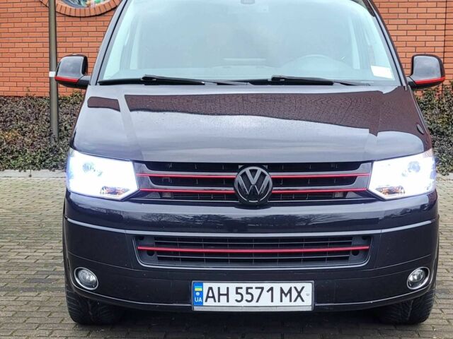 Черный Фольксваген Transporter, объемом двигателя 1.9 л и пробегом 209 тыс. км за 18500 $, фото 1 на Automoto.ua