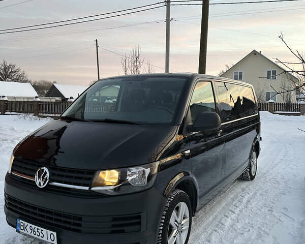 Чорний Фольксваген Transporter, об'ємом двигуна 2 л та пробігом 242 тис. км за 26500 $, фото 1 на Automoto.ua