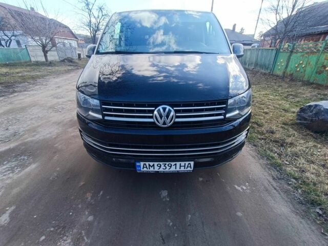 Черный Фольксваген Transporter, объемом двигателя 2 л и пробегом 298 тыс. км за 19999 $, фото 1 на Automoto.ua