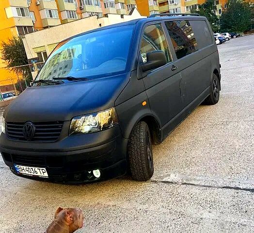 Черный Фольксваген Transporter, объемом двигателя 2.5 л и пробегом 150 тыс. км за 7000 $, фото 1 на Automoto.ua