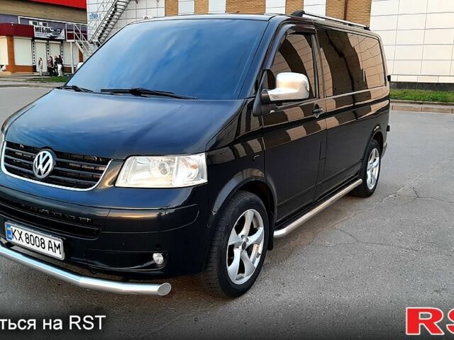 Черный Фольксваген Transporter, объемом двигателя 1.9 л и пробегом 312 тыс. км за 8000 $, фото 1 на Automoto.ua