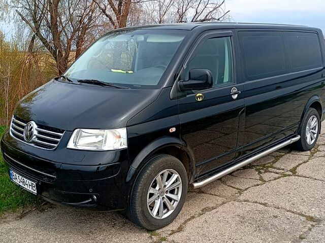 Черный Фольксваген Transporter, объемом двигателя 1.9 л и пробегом 380 тыс. км за 9800 $, фото 1 на Automoto.ua