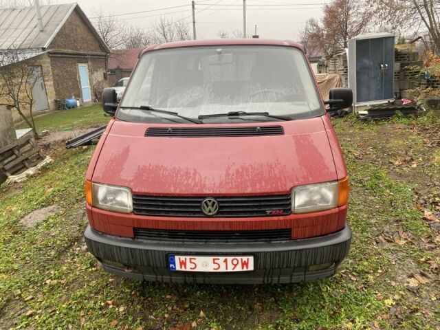 Червоний Фольксваген Transporter, об'ємом двигуна 1.9 л та пробігом 250 тис. км за 2700 $, фото 1 на Automoto.ua