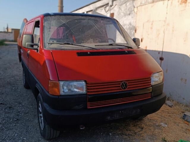 Червоний Фольксваген Transporter, об'ємом двигуна 1.9 л та пробігом 450 тис. км за 2700 $, фото 1 на Automoto.ua