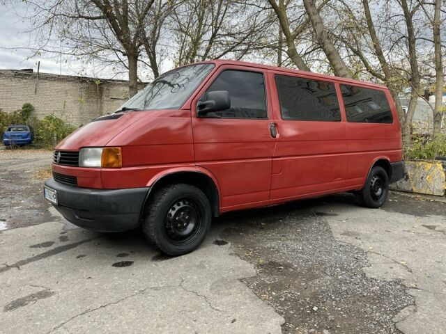 Фольксваген Transporter 1996 у Харкові на Automoto.ua Червоний Фольксваген Transporter, об'ємом двигуна 1.9 л та пробігом 366 тис. км за 5600 $, фото 1 на Automoto.ua
