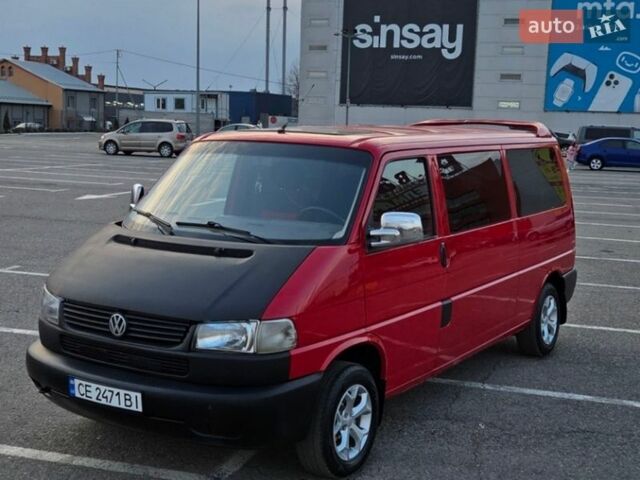 Красный Фольксваген Transporter, объемом двигателя 2.46 л и пробегом 500 тыс. км за 6999 $, фото 1 на Automoto.ua