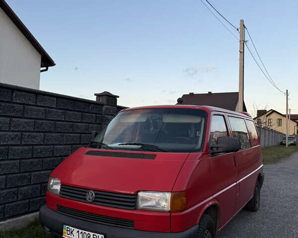 Червоний Фольксваген Transporter, об'ємом двигуна 1.9 л та пробігом 440 тис. км за 4900 $, фото 1 на Automoto.ua