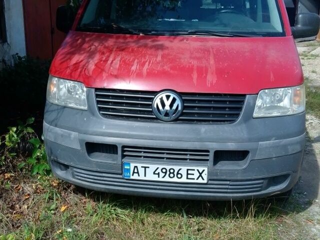 Червоний Фольксваген Transporter, об'ємом двигуна 1.9 л та пробігом 207 тис. км за 3600 $, фото 1 на Automoto.ua