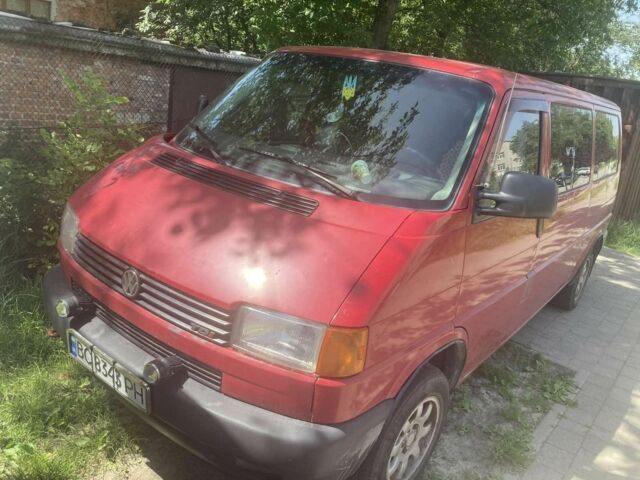 Червоний Фольксваген Transporter, об'ємом двигуна 2.5 л та пробігом 475 тис. км за 0 $, фото 1 на Automoto.ua