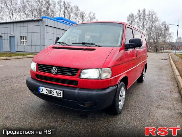 Червоний Фольксваген Transporter, об'ємом двигуна 25 л та пробігом 365 тис. км за 4850 $, фото 1 на Automoto.ua