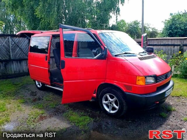 Червоний Фольксваген Transporter, об'ємом двигуна 1.9 л та пробігом 360 тис. км за 5200 $, фото 1 на Automoto.ua