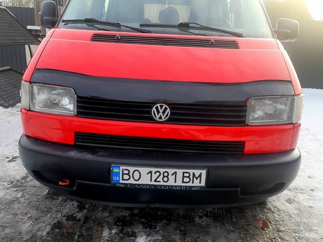 Червоний Фольксваген Transporter, об'ємом двигуна 1.9 л та пробігом 360 тис. км за 5200 $, фото 1 на Automoto.ua