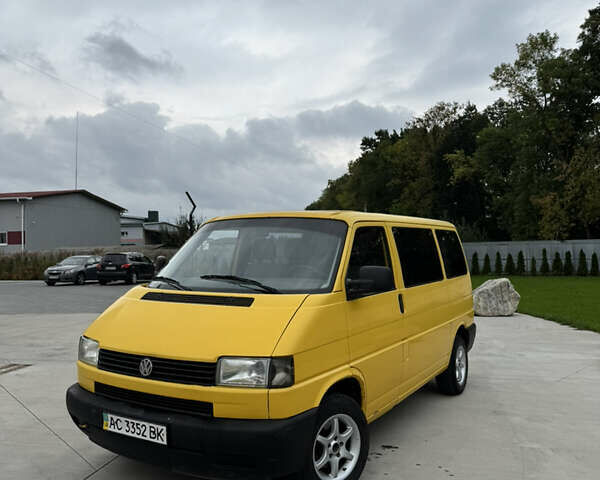 Жовтий Фольксваген Transporter, об'ємом двигуна 1.9 л та пробігом 397 тис. км за 3850 $, фото 1 на Automoto.ua