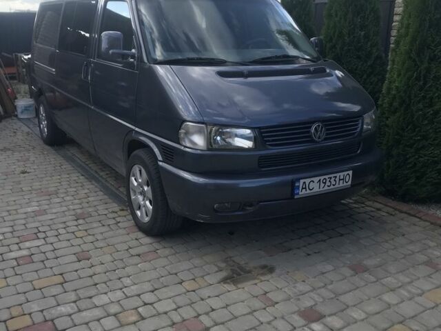 Сірий Фольксваген Transporter, об'ємом двигуна 2.5 л та пробігом 316 тис. км за 5800 $, фото 1 на Automoto.ua